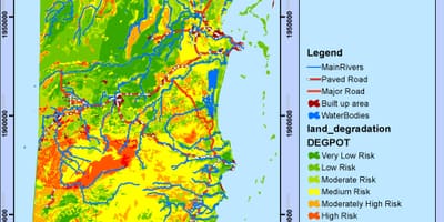 Mapa de Belize clima